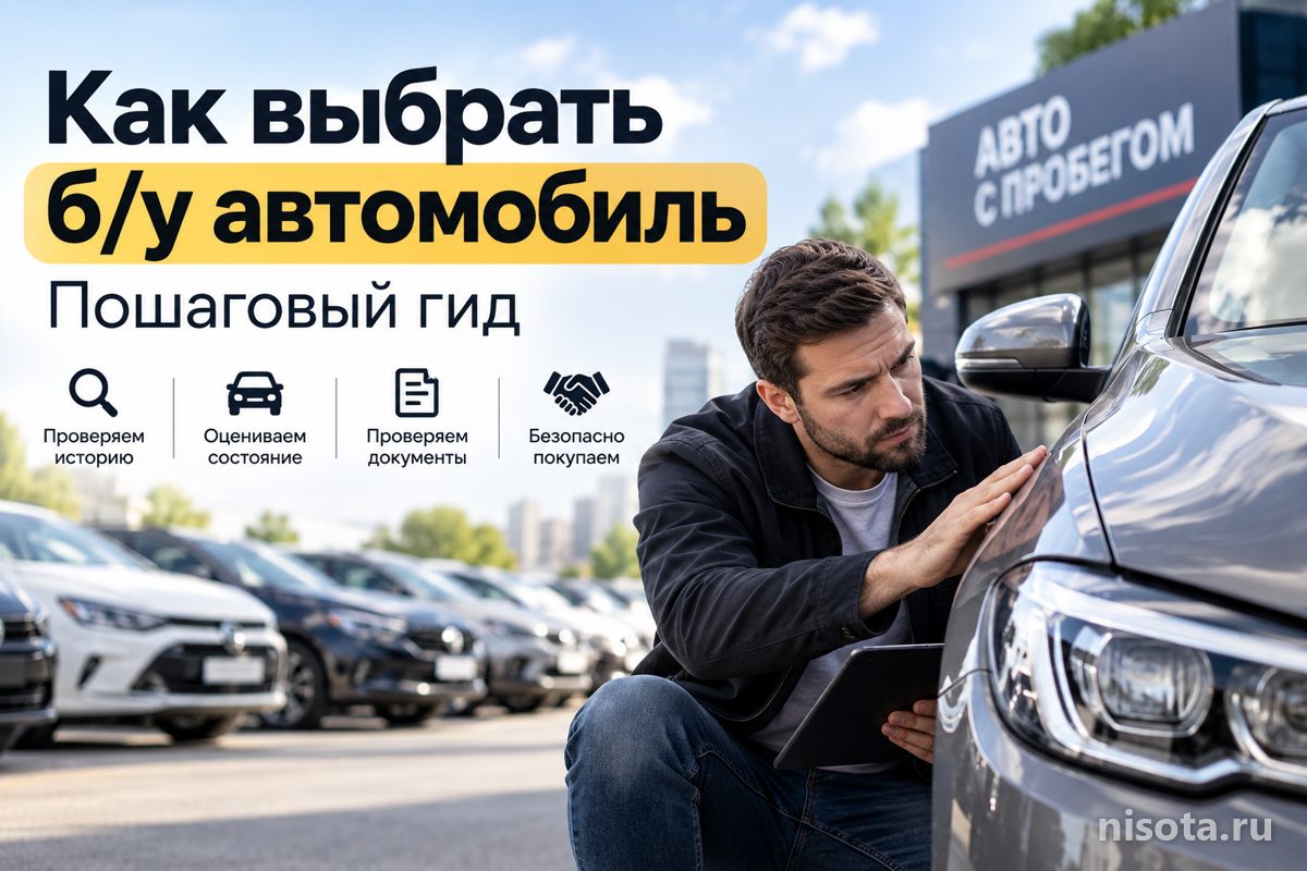 Как выбрать б/у автомобиль: пошаговый гид для покупателя 2026