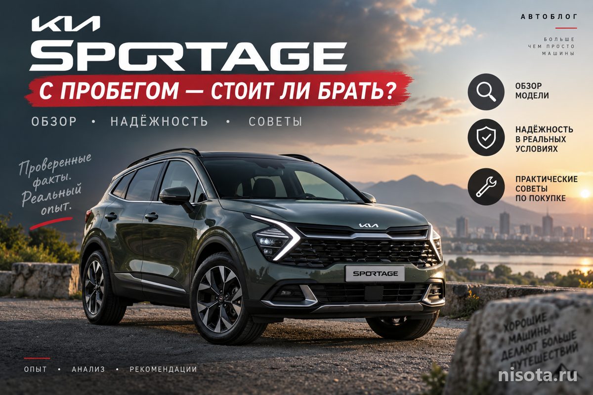Kia Sportage с пробегом: стоит ли брать, моторы и слабые места